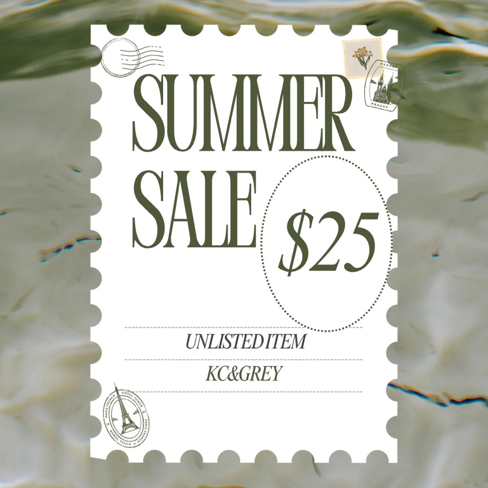 $25 Unlisted Item 🌸